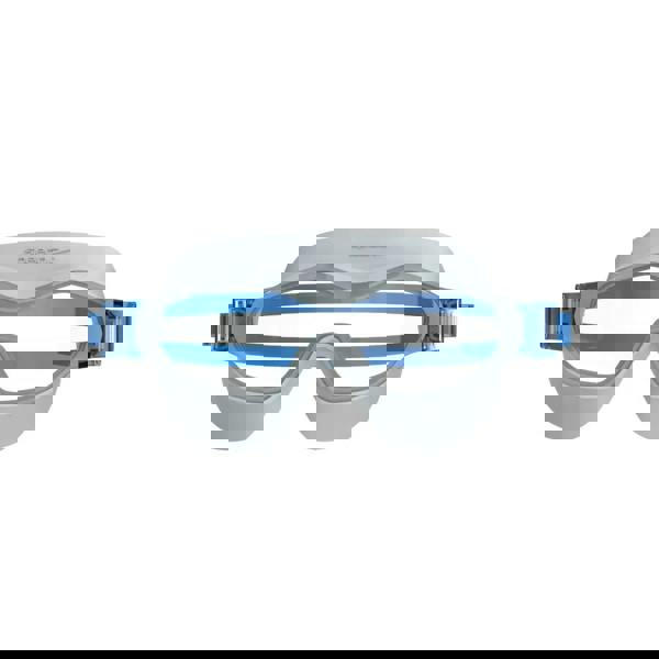 Speedo Hydrosity swim mask with silver blue goggles and clear lenses