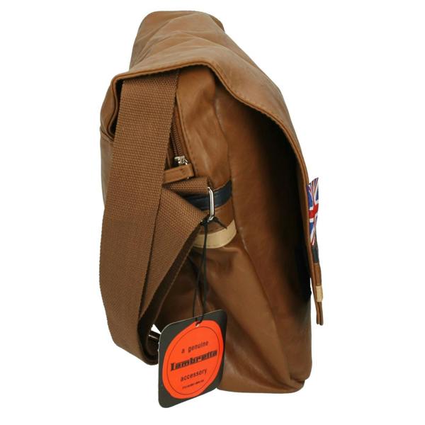 Lambretta Mens Lambretta Casual Shoulder Bags JBLAMB21 with Union Jack