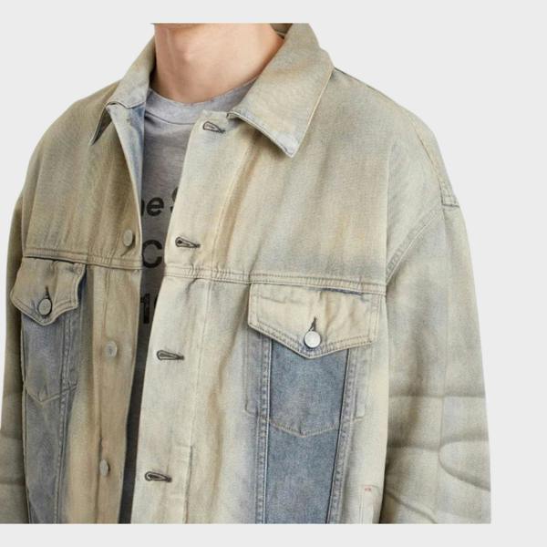 Acne Studios Robert U Carver Denim Jacket Light Blue