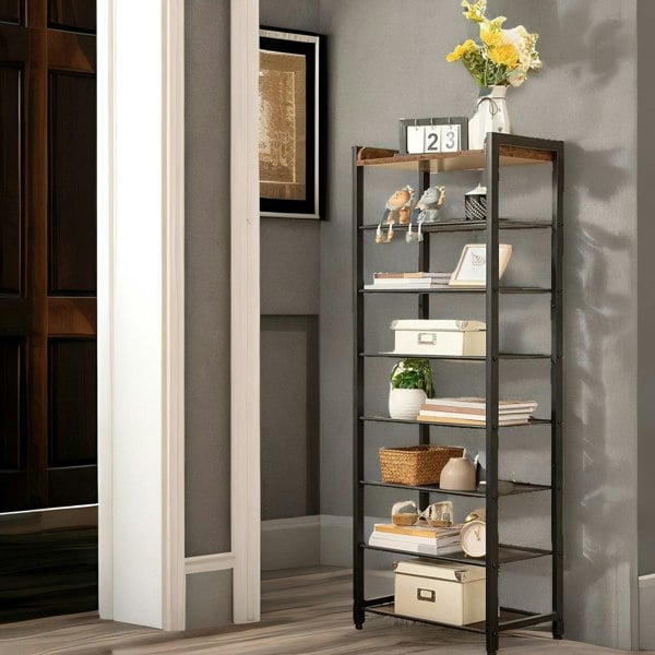 Rafaelo Mobilia 8 Tier Shoe Rack