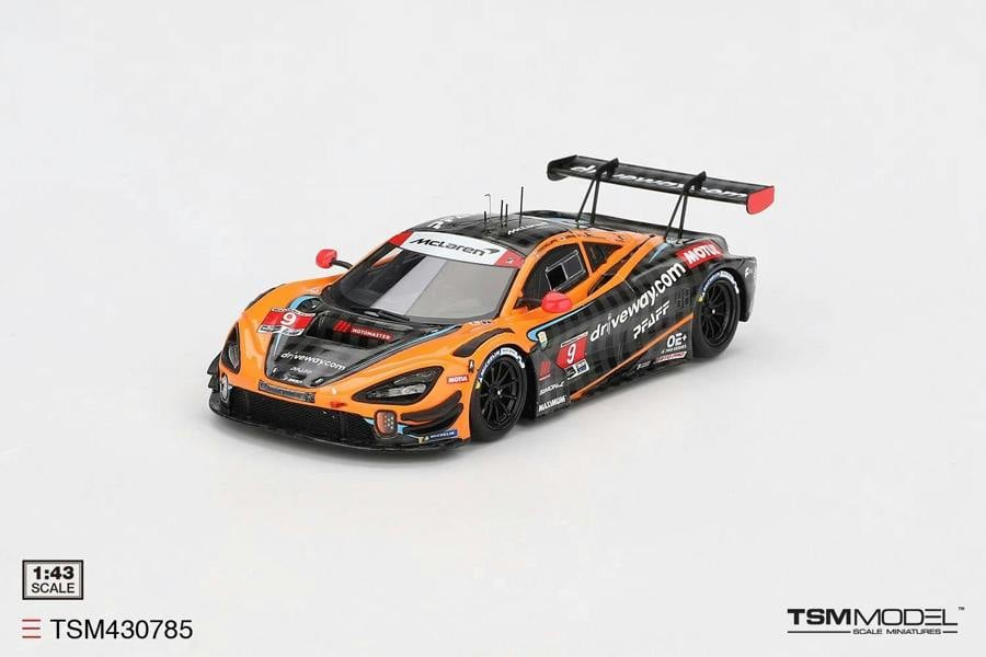 MCSlots McLaren 720 GT3 EVO #9 PFAFF Motorsport 2024 IMSA Daytona 24Hrs 1:43 Scale TSM430785