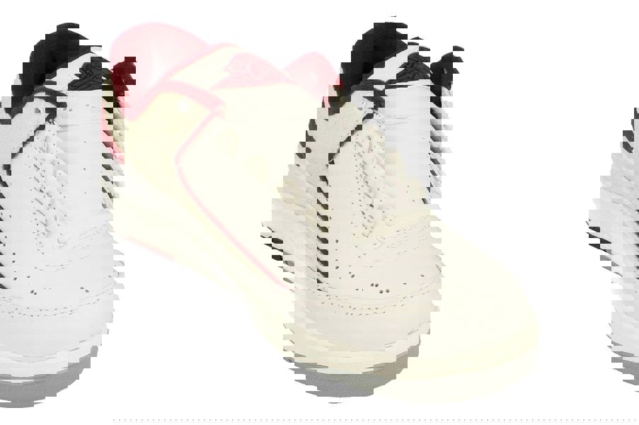 Nike Air Jordan 2 Retro Low Mens Basketball Trainers Dv9956  103 - White Cherrywood Red 103 - Photo 3