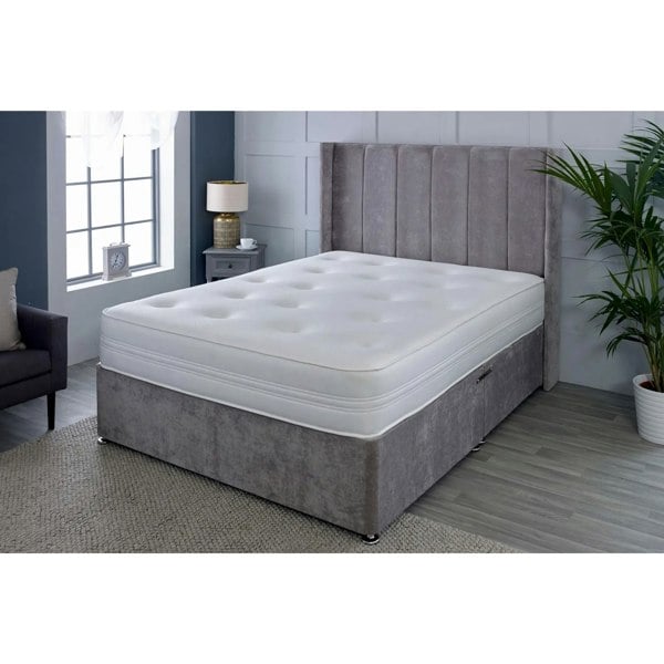 eXtreme Comfort Sirocco Airflow Hybrid Mattress - 18cm Deep, Spring & Memory Fibre Support