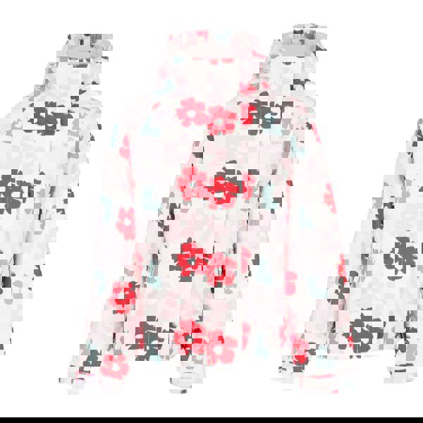 Trespass Childrens/Kids Hopeful Flowers Waterproof Jacket - Red