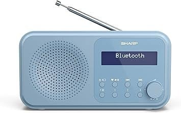 Sharp DR-P420 Digital Radio, BT, DAB+/FM, Alarm - Free Gift RRP £5!