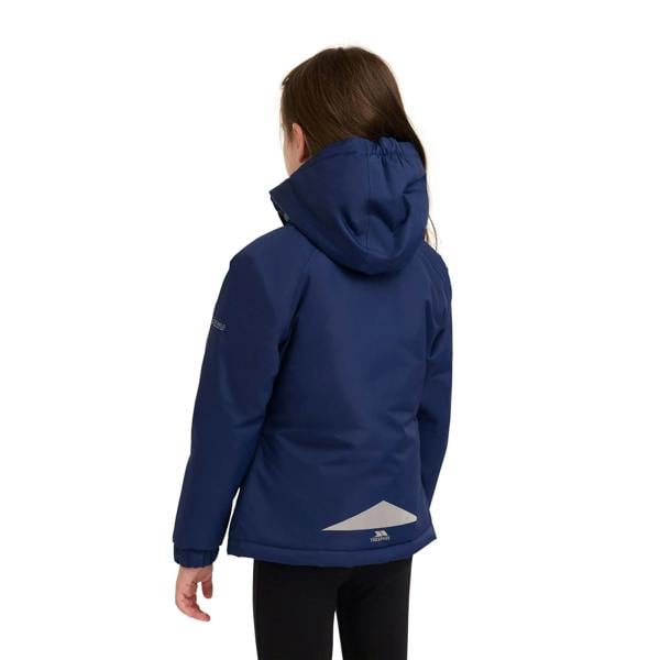 Trespass Girls Rossa Padded Waterproof Jacket - Sapphire Blue - 