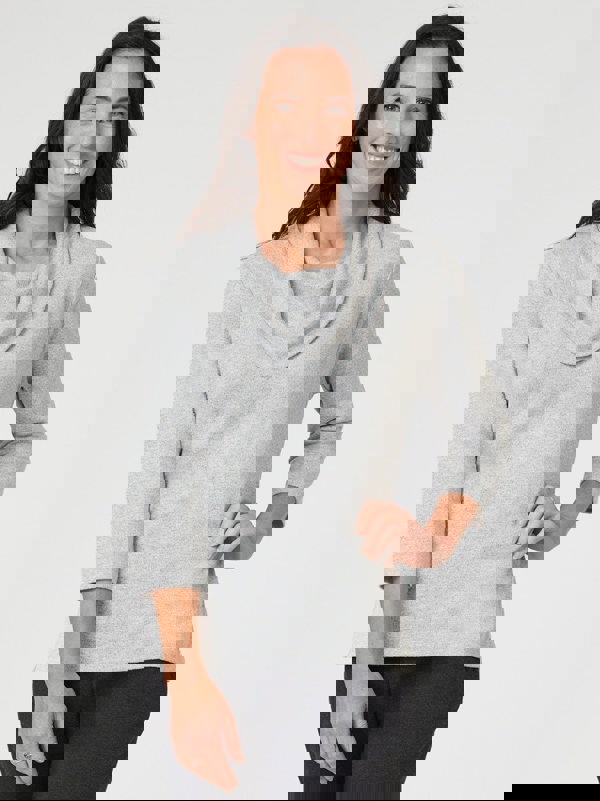 PennyPlain Cowl Neck Top - Malt