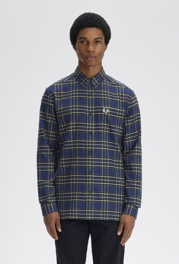 Fred Perry Brushed Twill Tartan Shirt