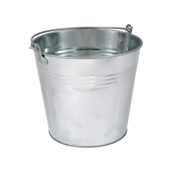 Leecroft Galvanised Bucket 12'' 12L - One Colour - 