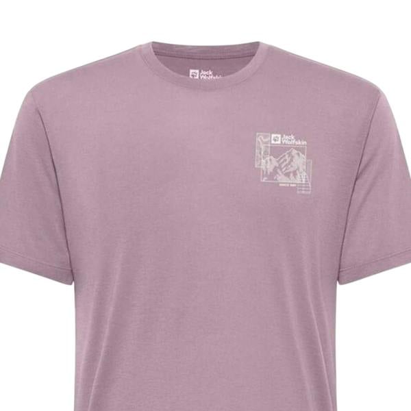Jack Wolfskin Mens Vonnan T-Shirt - Blossom - 