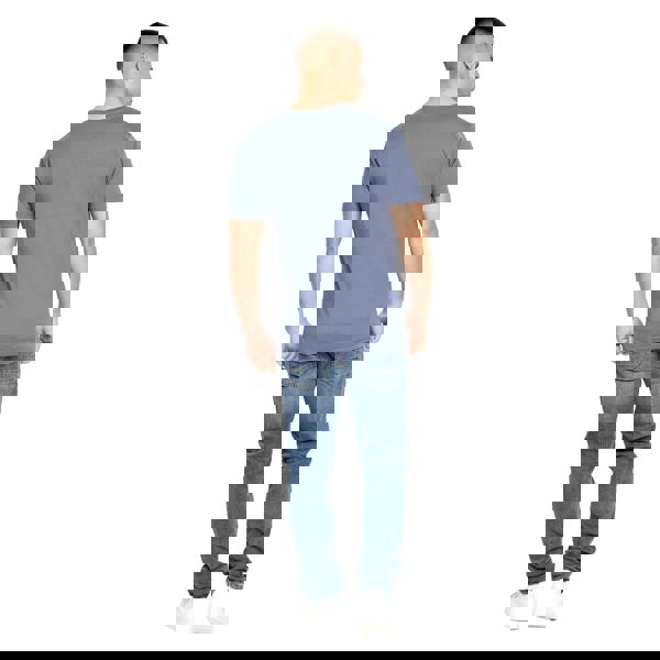 Crosshatch Mens Bestforth T-Shirt (Pack of 2) - Black/Blue - 