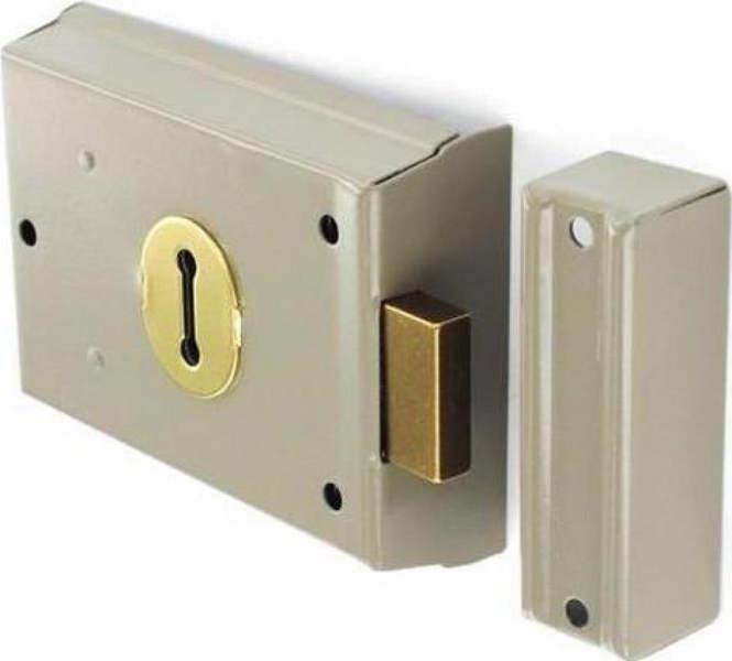 Securit Black Double Handed Dead Lock 100mm – Heavy Duty Gate & Door Lock