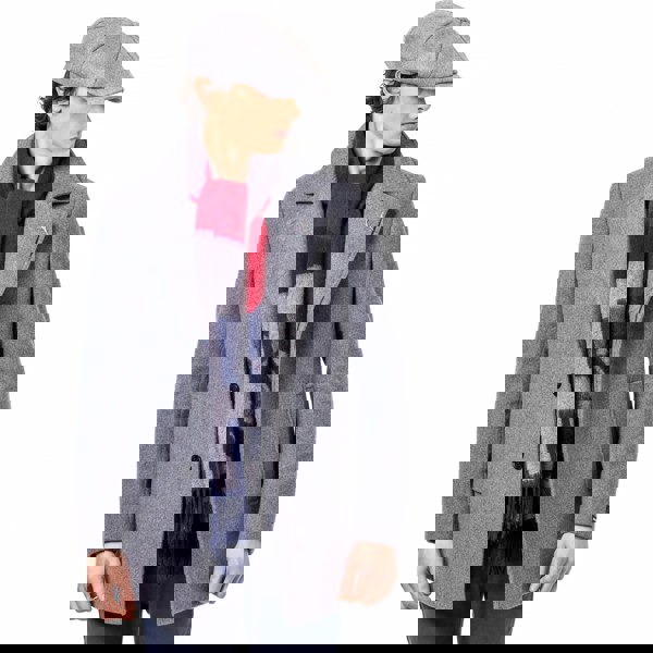 Carlyle Felt Newsboy Cap | Modern Peaky Panel Shape