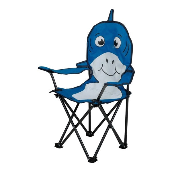 Regatta Childrens/Kids Bubbles The Shark Folding Chair - Hawaiian Blue