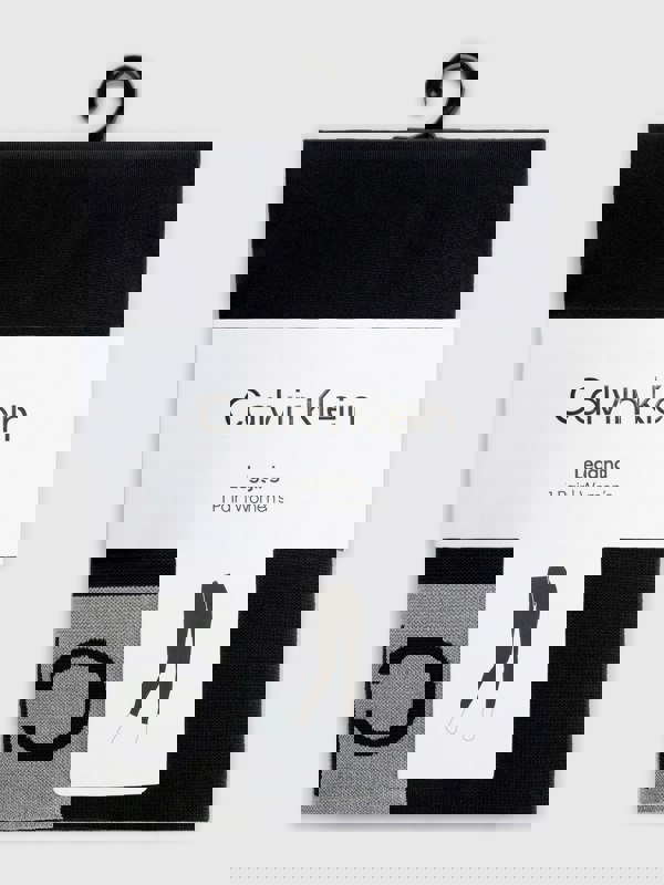 Calvin Klein LOGO Gym Leggings Black