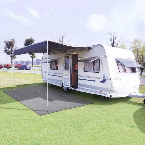 Berkfield Tent Carpet 250x550 cm Light Grey