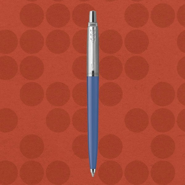 Parker Jotter Originals Christmas Cracker | Refillable Ballpoint Pen Christmas Gift - Blue Denim Finish