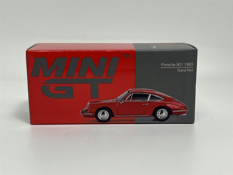 Mini GT Porsche 901 1963 Signal Red LHD 1:64 Mini GT MGT00695L