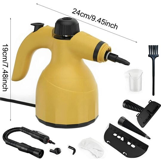 Havendro Electric Portable Hand Held Steam Steamer Cleaner & Accessories