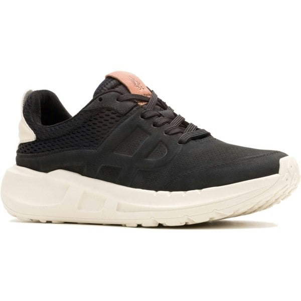 Hush Puppies Seventy8 Runner Suede Women's Black Trainers