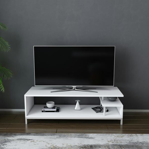 Decorotika Reilly Modern Tv Stand TV Cabinet for TV's up to 55"