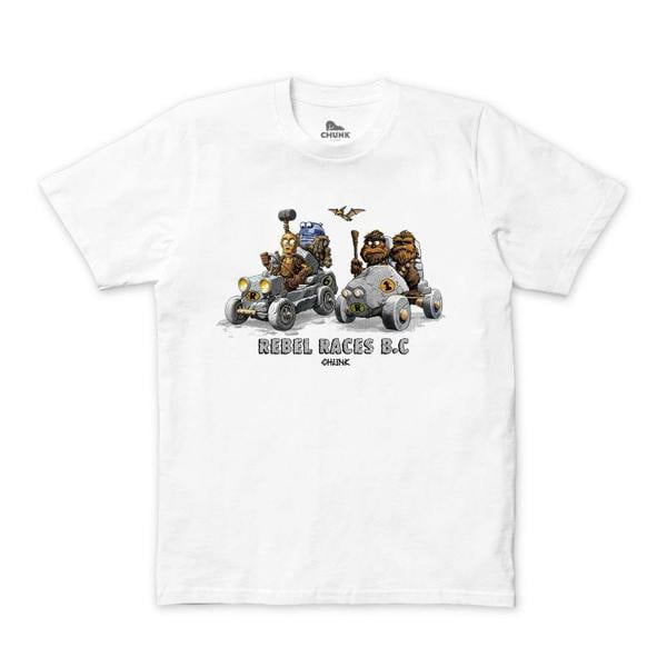 Rebel Races White T-Shirt