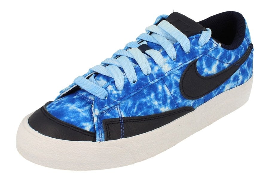 Nike Womens Blazer Low 77 Trainers Dm3038  400 - Hyper Royal Blackened Blue 400 - Photo 0