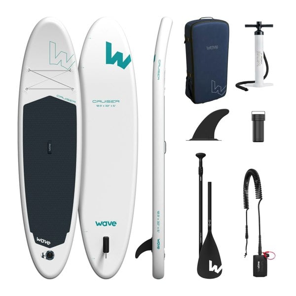 Wave Cruiser 2.0 SUP | Inflatable Paddleboard & Accessories | 10'9ft