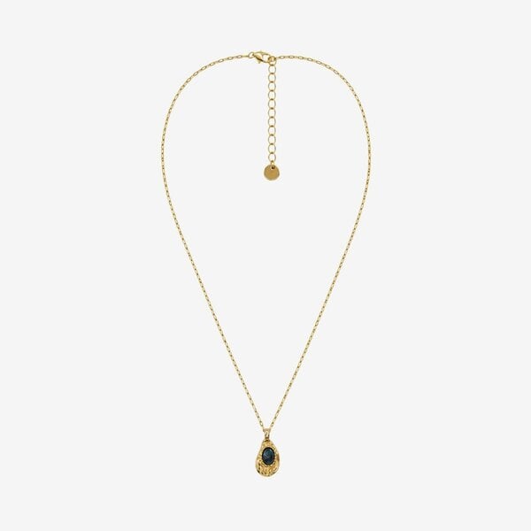 Uchi & Soto Enso Gold and Malachite Stone Necklace