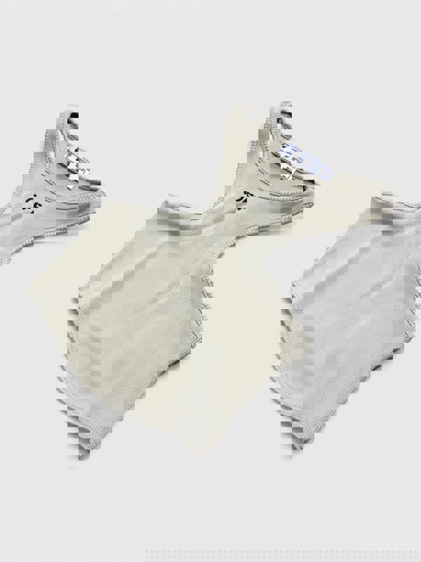 Off-White Basic Lux Rib Rowing Top Light Grey