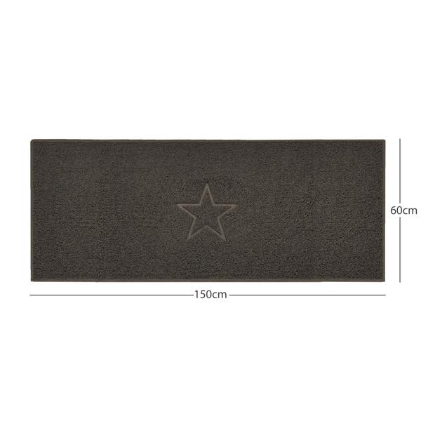 nicoman brown spaghetti indoor mat, multi colour options, free delivery, uk made