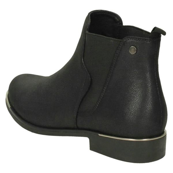 Down to Earth Ladies Down To Earth Low Heel Ankle Boots F50957