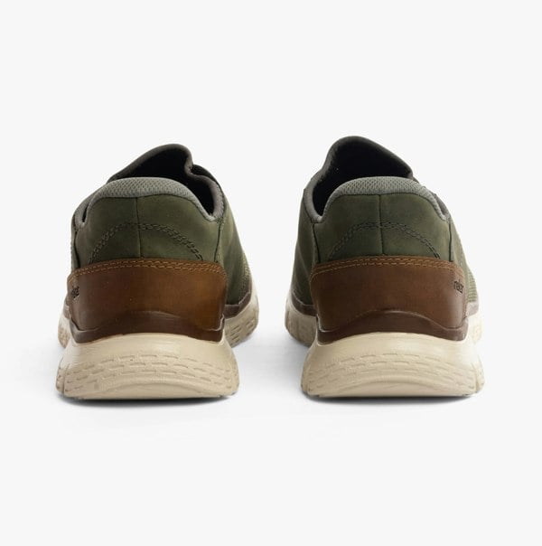 Rieker B6658-52 Mens Shoes - Green