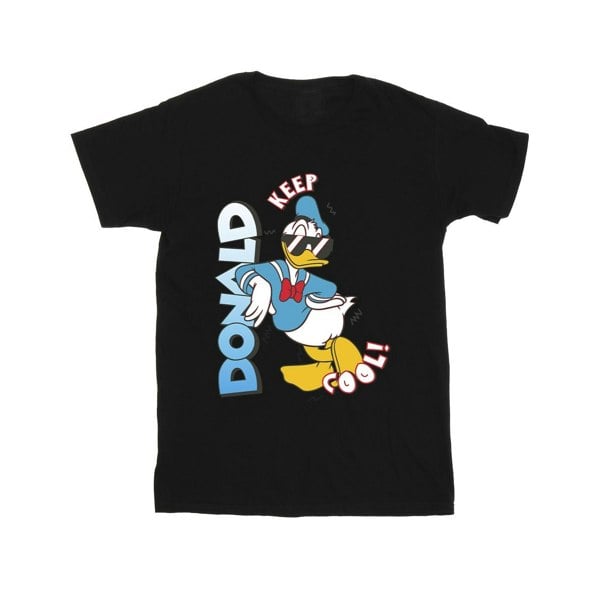 Disney Mens Donald Duck Cool T-Shirt - Black