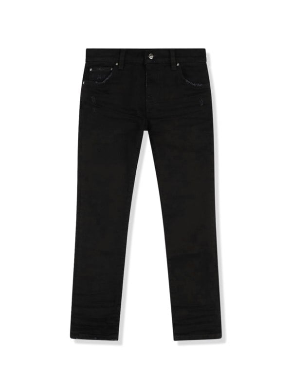 Amiri Kids Stack Jeans – Black