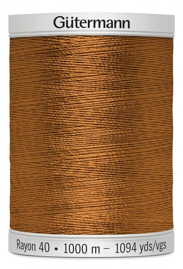 Gutermann No 40 Sulky Rayon Embroidery Thread 1000m Rayon Thread Suitable For Embroidery