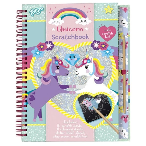 Totum Unicorn ScratchBook
