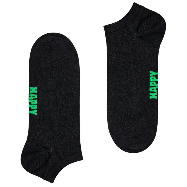 Happy SocksSocks 3 - pack3 - Pack Solid Low Socks BlackBoxers & Briefs