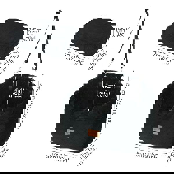 Skylos Dog Booster Car Seat Safe Puppy Travel Carrier Bed Bag Basket Pet Black