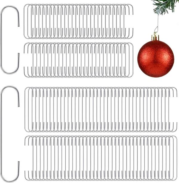 300Pcs Silver Tree Decoration Hooks for Hanging Ornaments Securely image 9