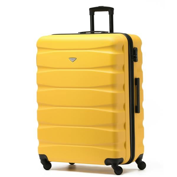 Flight Knight 29" Large Suitcase Check-in Hold Luggage Hard Shell 4 Wheels TSA Lock