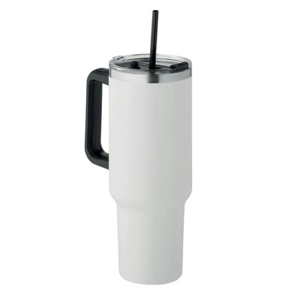 MidOcean Suma Double-Walled 1200ml Tumbler - White - 