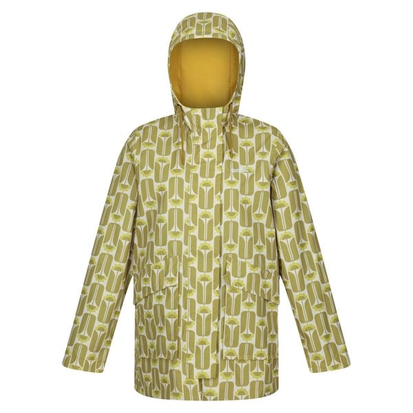 Regatta Women's Orla Kiely Swing II Tall Flowers Waterproof Jacket - Yellow