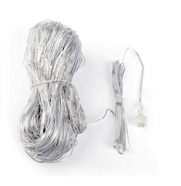 Cool White and Blue Icicle Lights with 8 Modes, Timer and Outdoor Protection – 480 to 1200 LED Options image 3