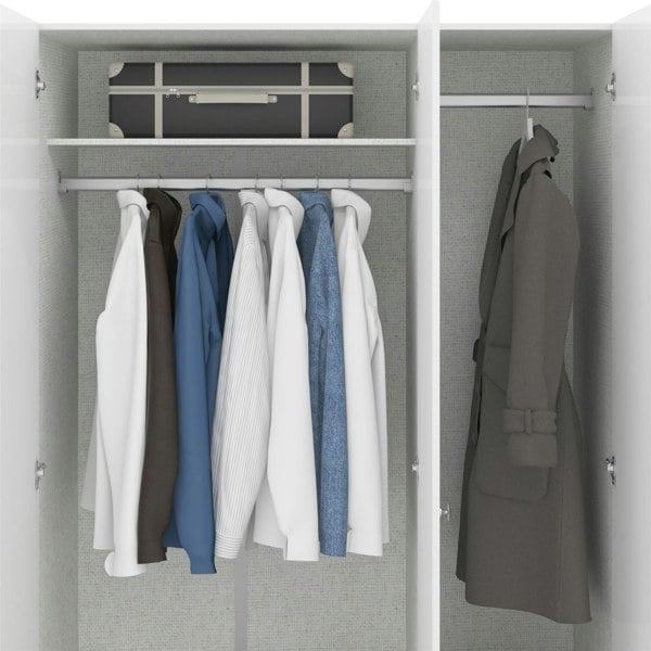 Seconique Denver 3 Door Triple Wardrobe