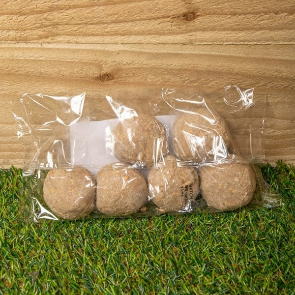 Samuel Alexander Pack of 6 Bird Wildlife Nutritional Suet Fat Balls