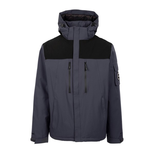 Trespass Mens Jenkins DLX Padded Jacket - Flint
