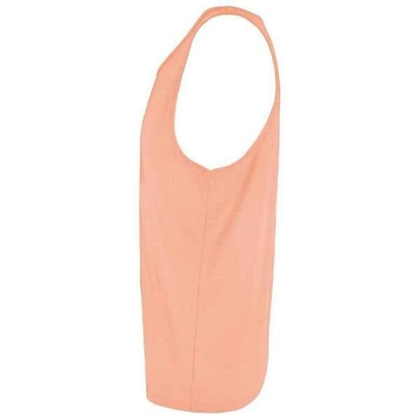 SOLS Unisex Adult Crusader Organic Cotton Tank Top - Peach