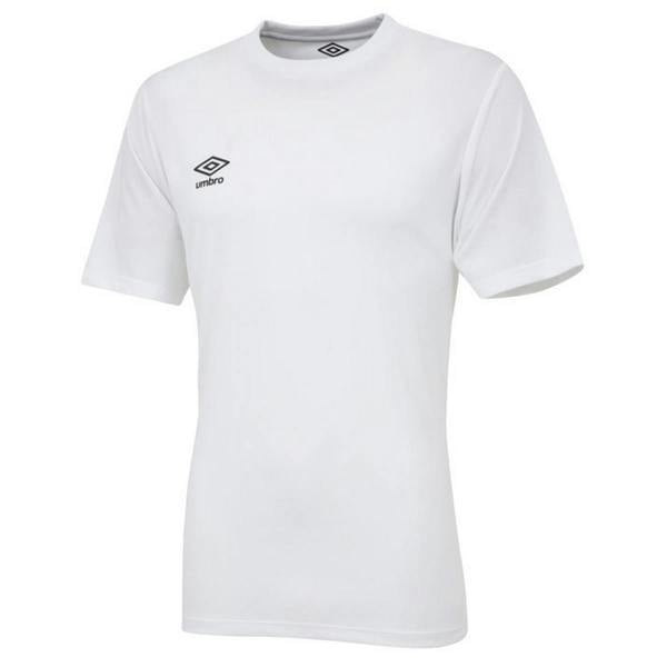 Umbro Mens Club Short-Sleeved Jersey - White