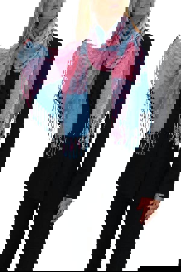 Paulo Due Paisley Design Pashmina-Style Scarf